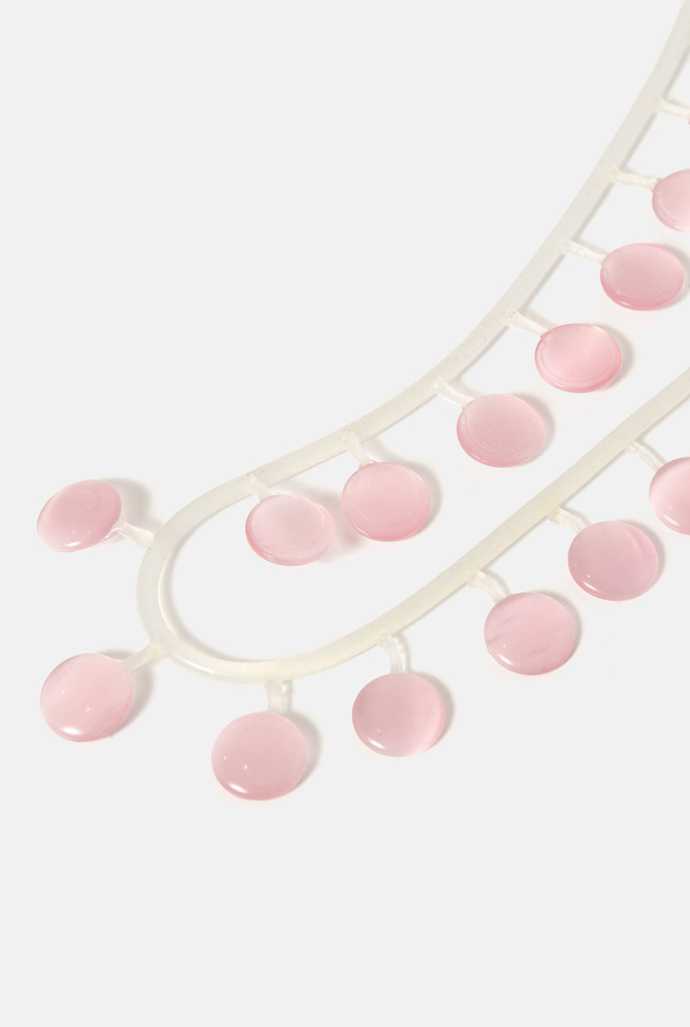 Collar flotante pink necklace Joaquin Blanco