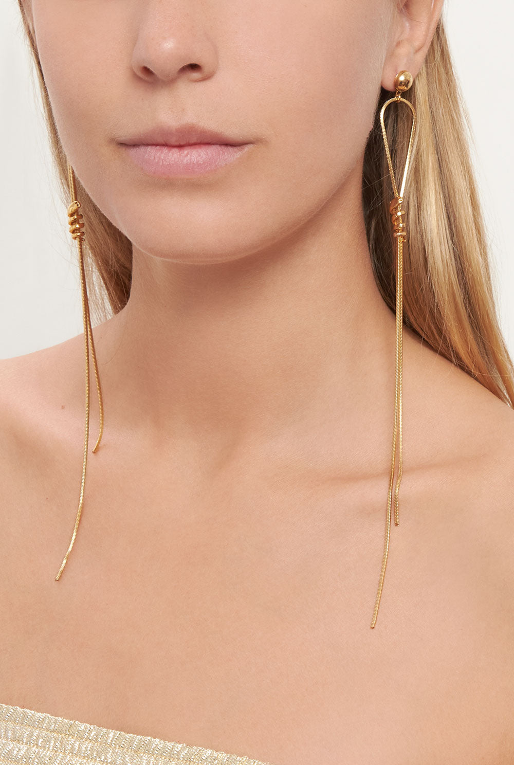 Emilia Snake Earrings Earrings La Morenita