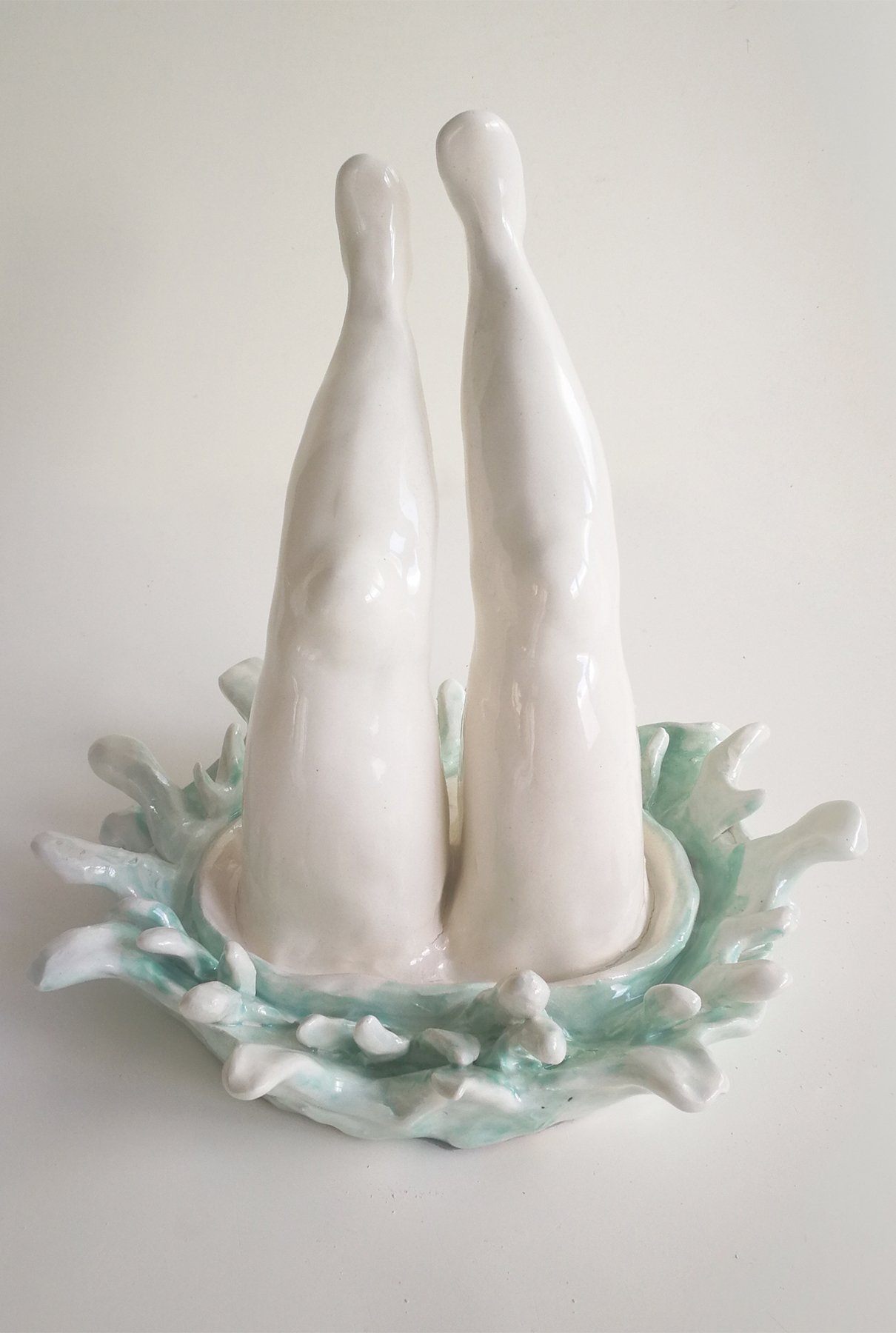 Escultura Tirarse a la Piscina decorative art Nohaymapas