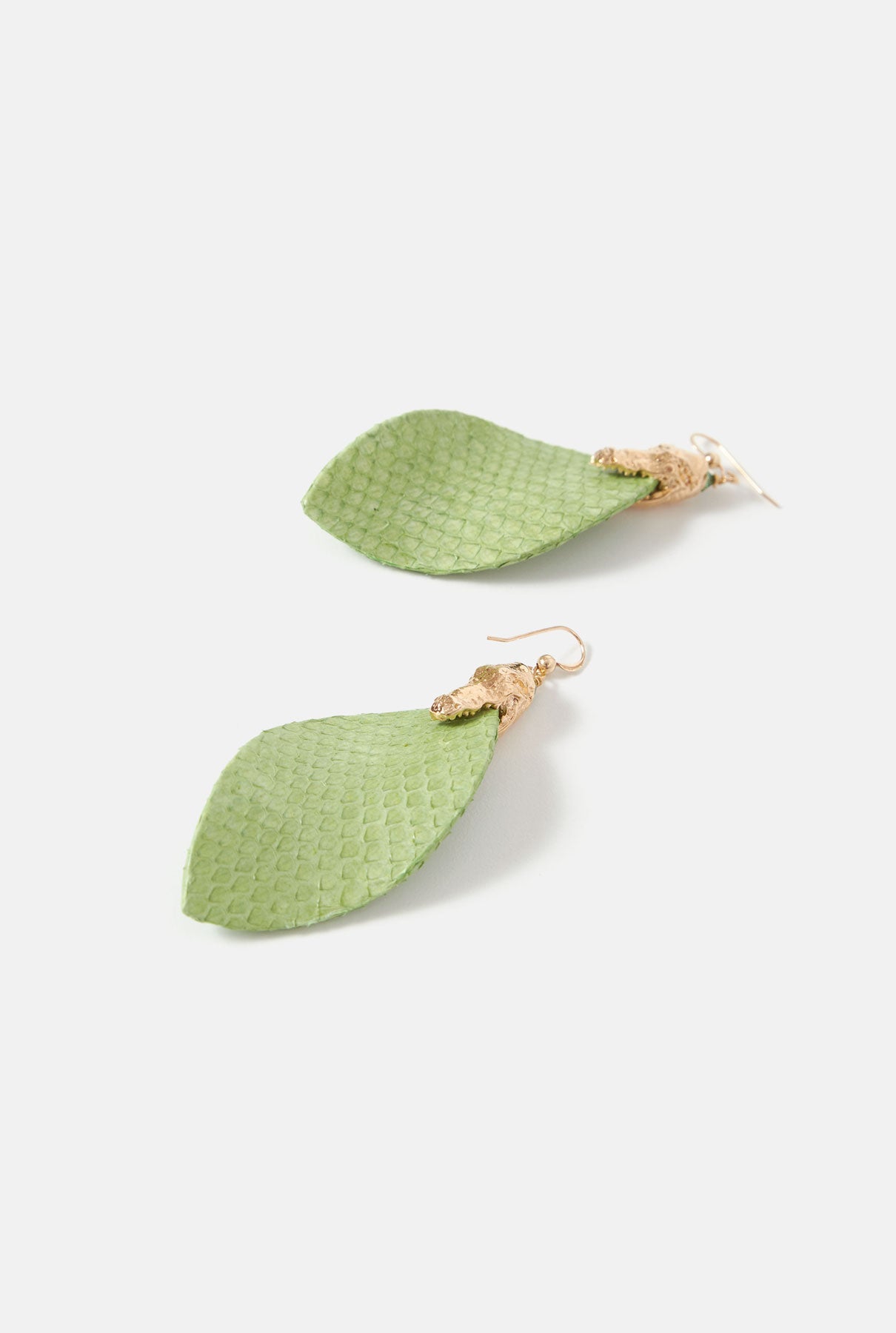 Florencia Earrings Green Earrings La Morenita