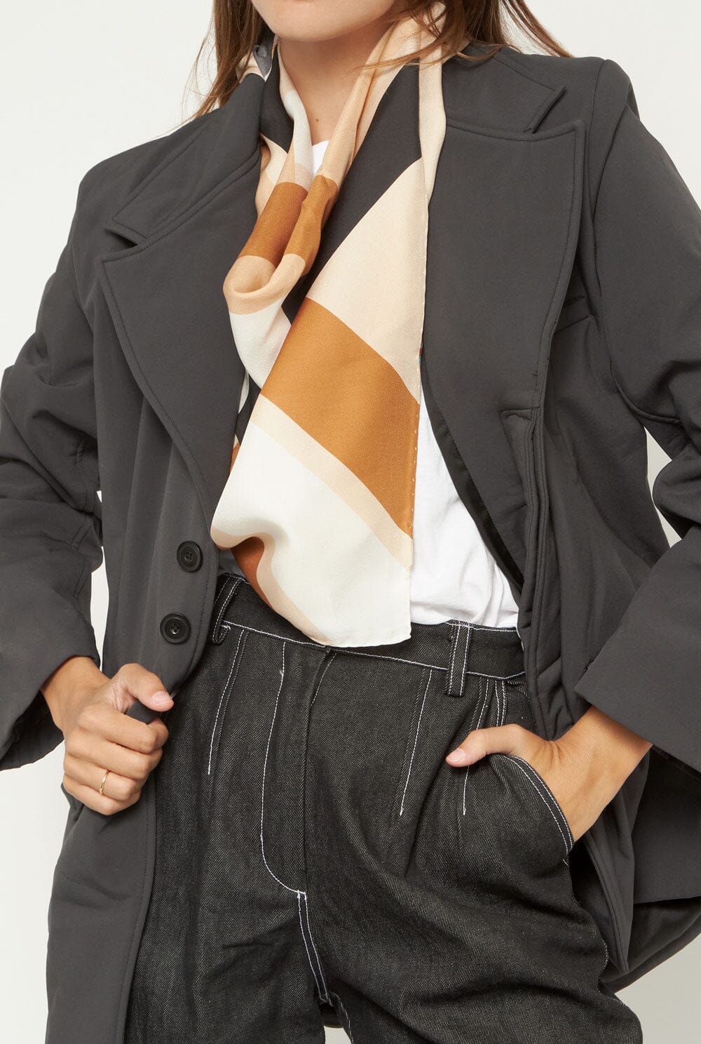 Ibiza scarf- tostada Foulards & Scarves Van Hise