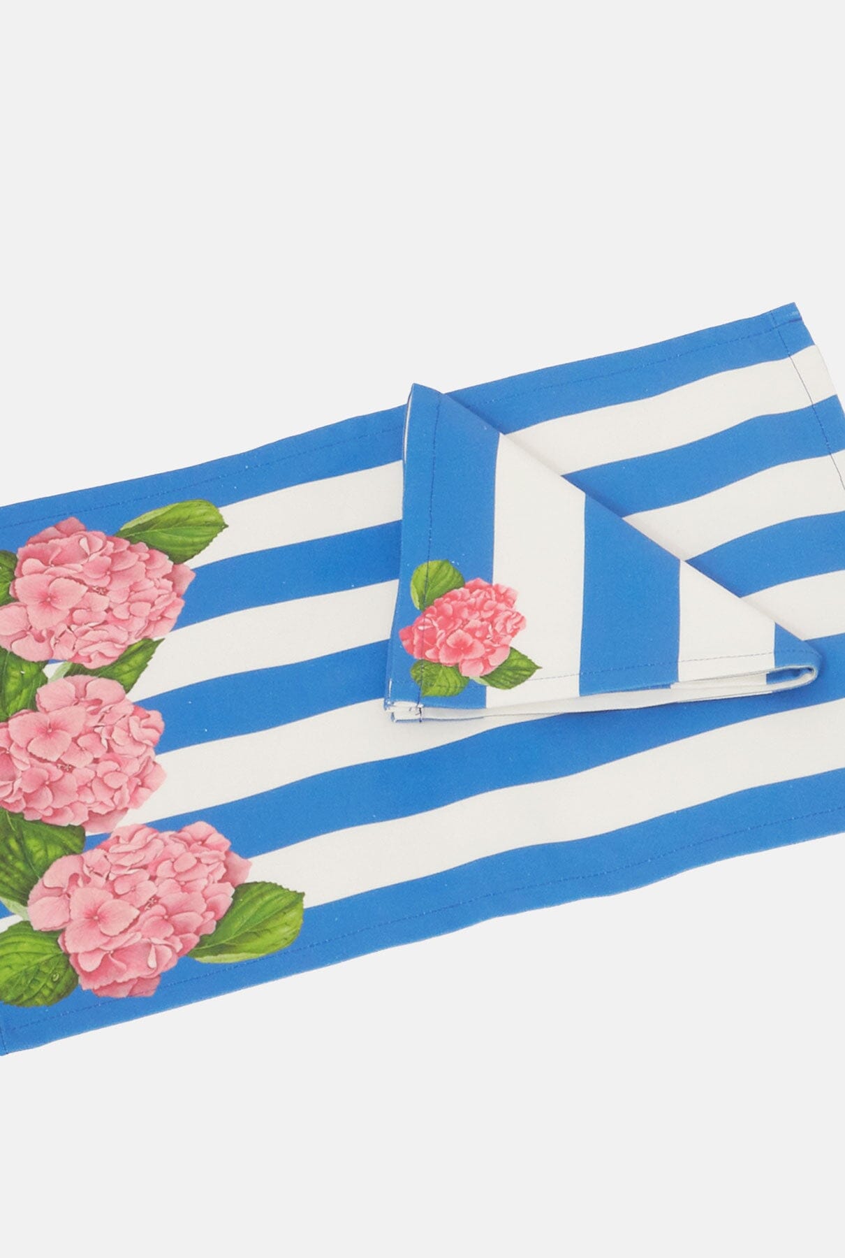 Individual azul colección Hortensias ( 2 individuales y 2 servilletas) Tableware Cantabrico Living