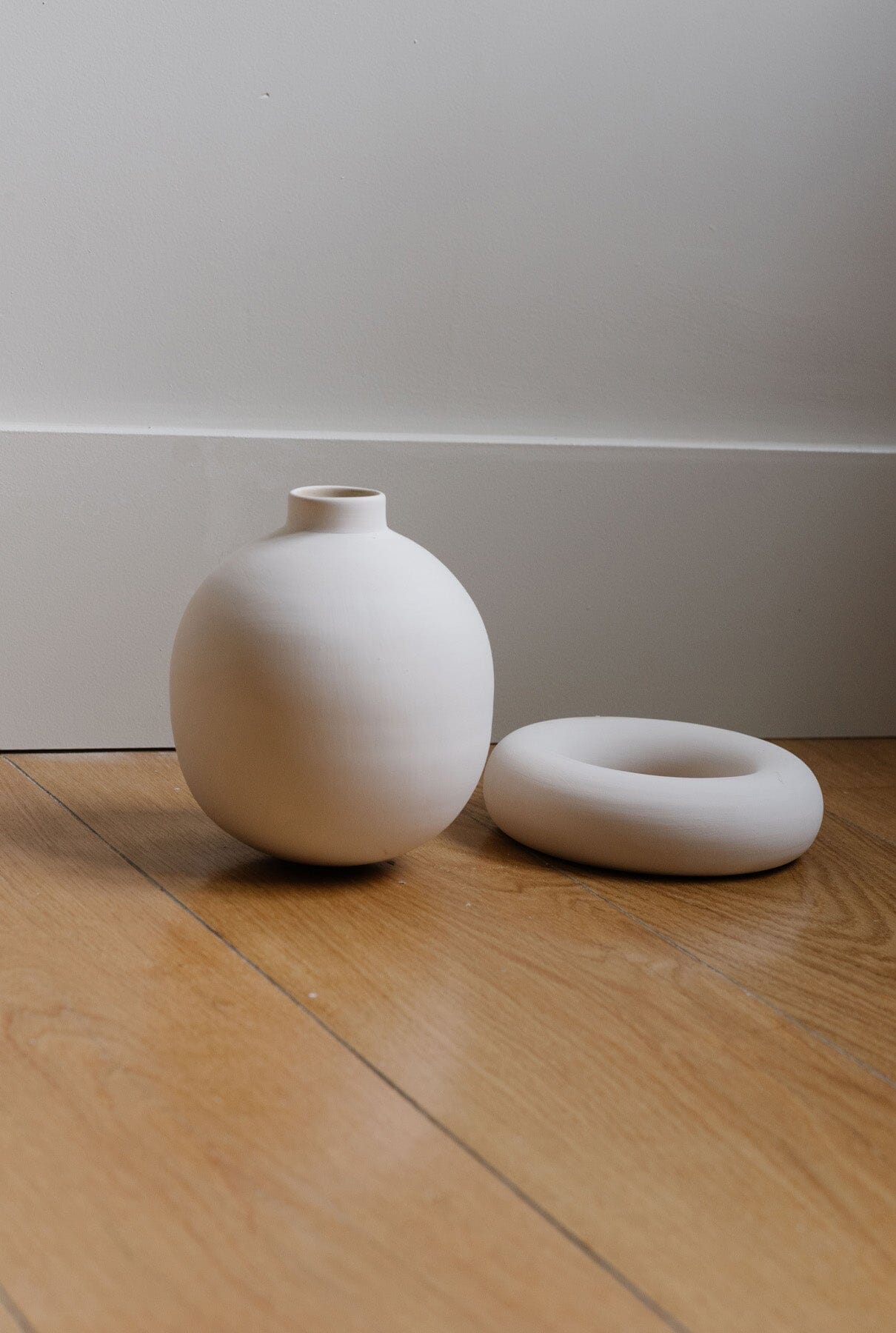 Jarrón OTO en blanco Vases Inma Peroli