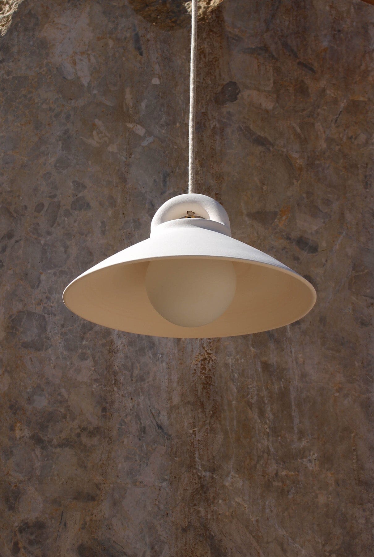 Lámpara Duna en blanco Lighting INMA PEROLI