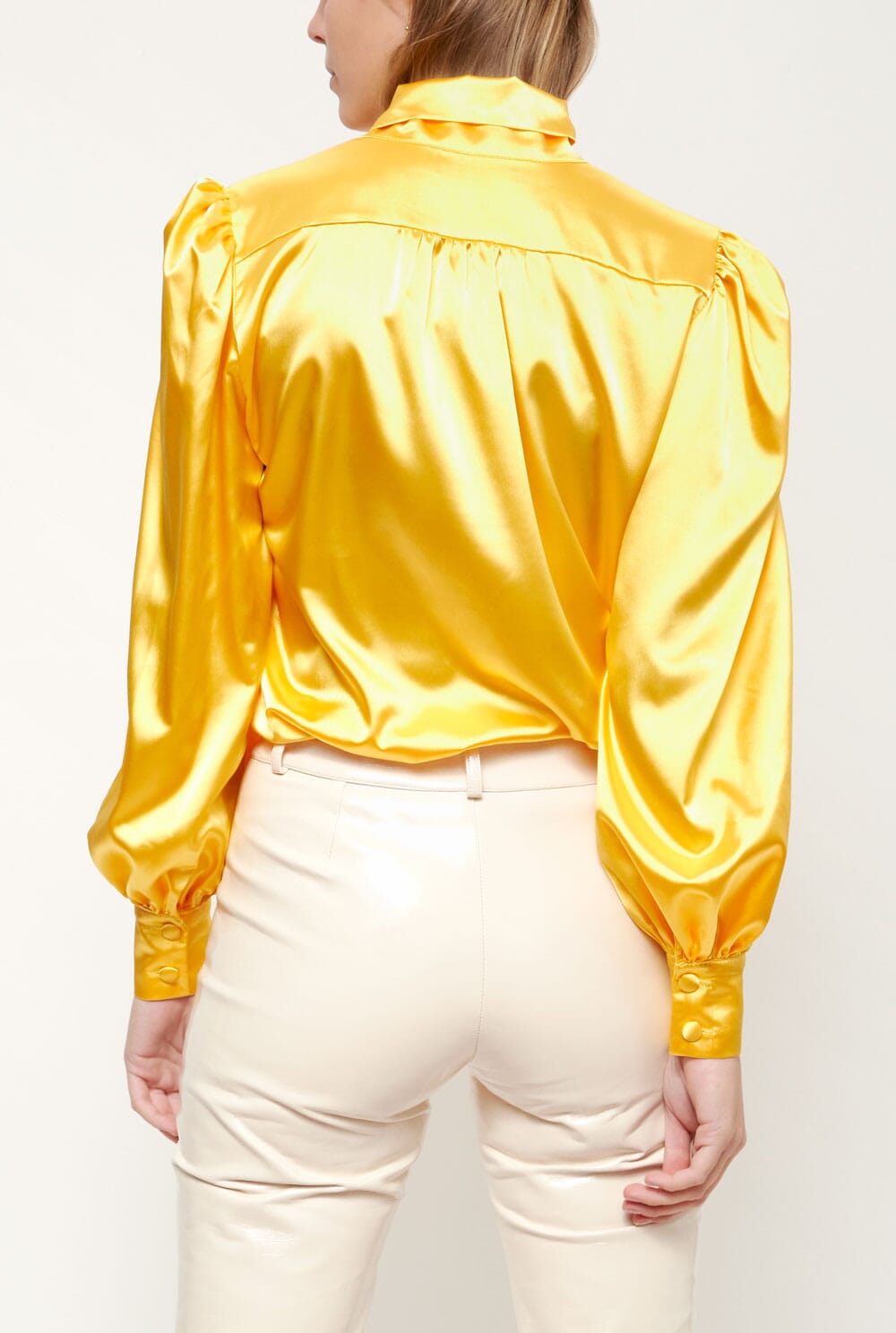 Lara yellow shirt Shirts & blouses Leyre Doueil