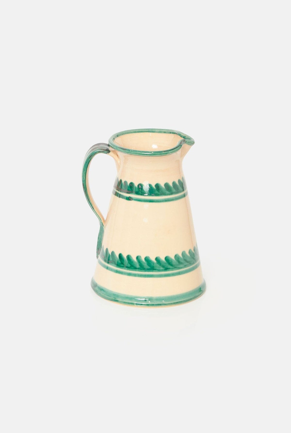 Laurel Terracota Jar or flower vase. Rustic Enamel · Casa Tica