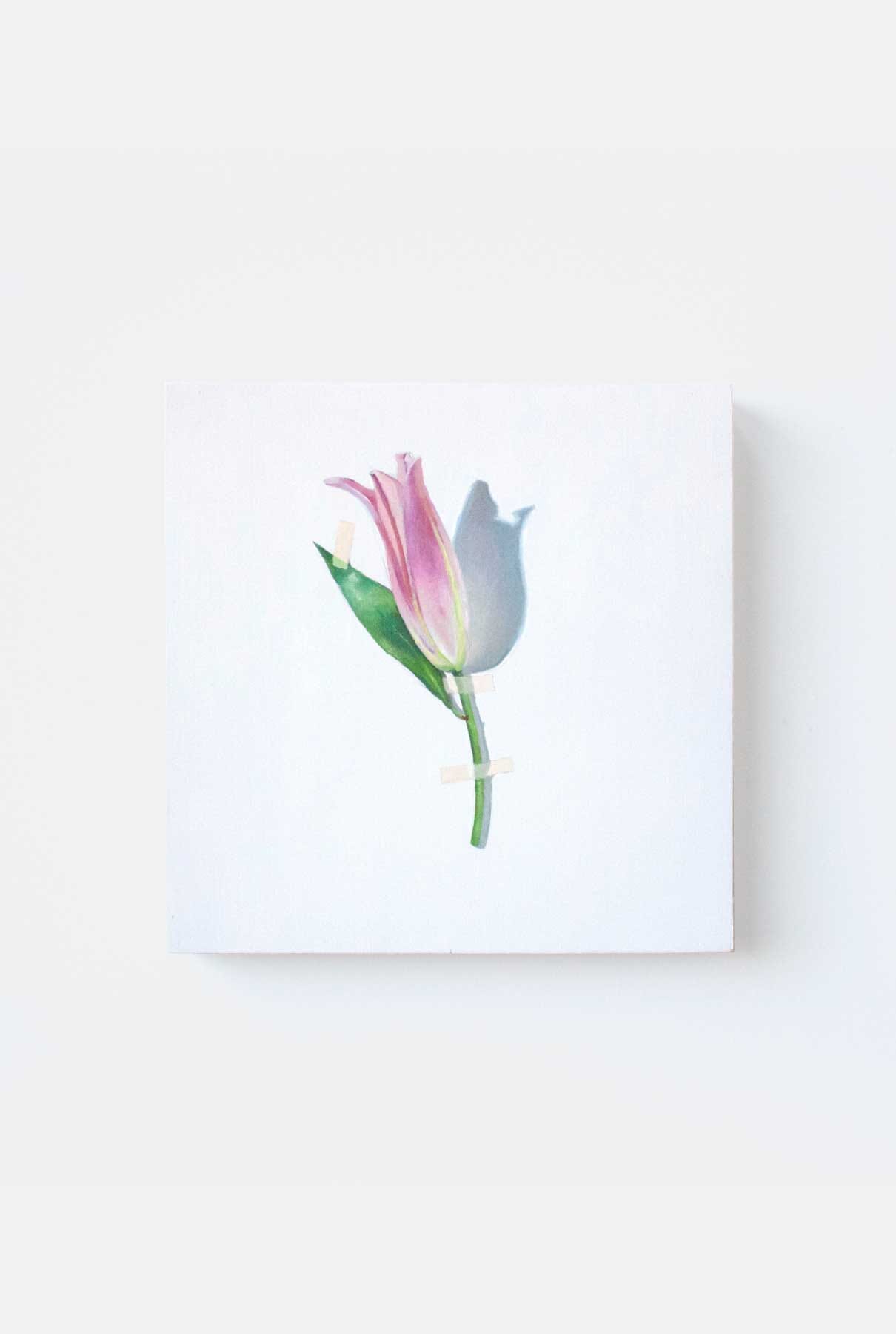 LIRIO ROSA II Paintings Nacho Pola