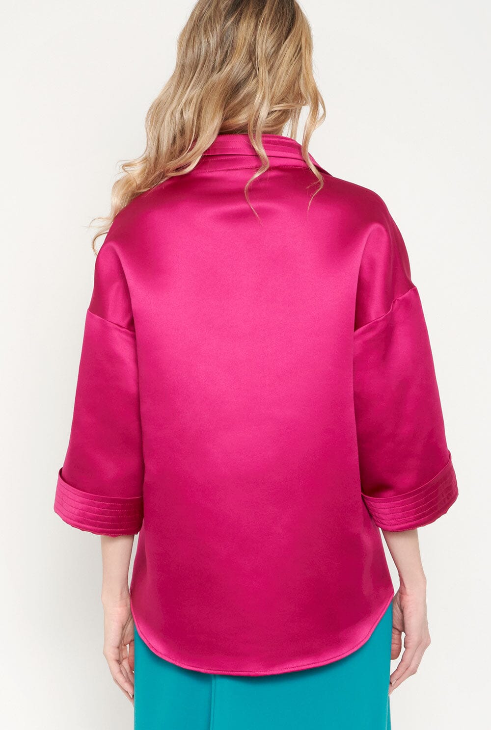 Luisa top fuchsia Shirts & blouses Ulises Mérida