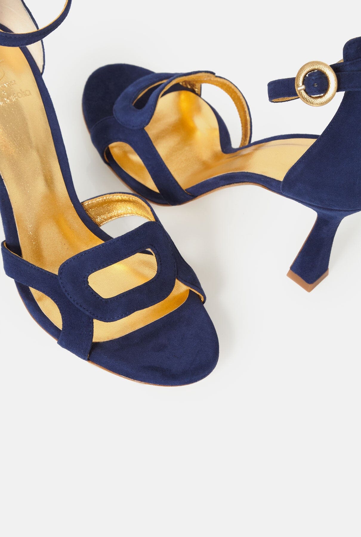 Margot Marine Trapecio Heels Flordeasoka