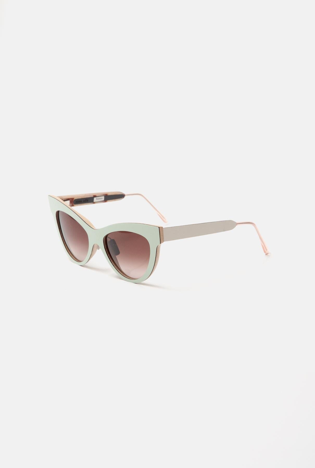 Maria Caribbean Green Sunglasses NINA MUR