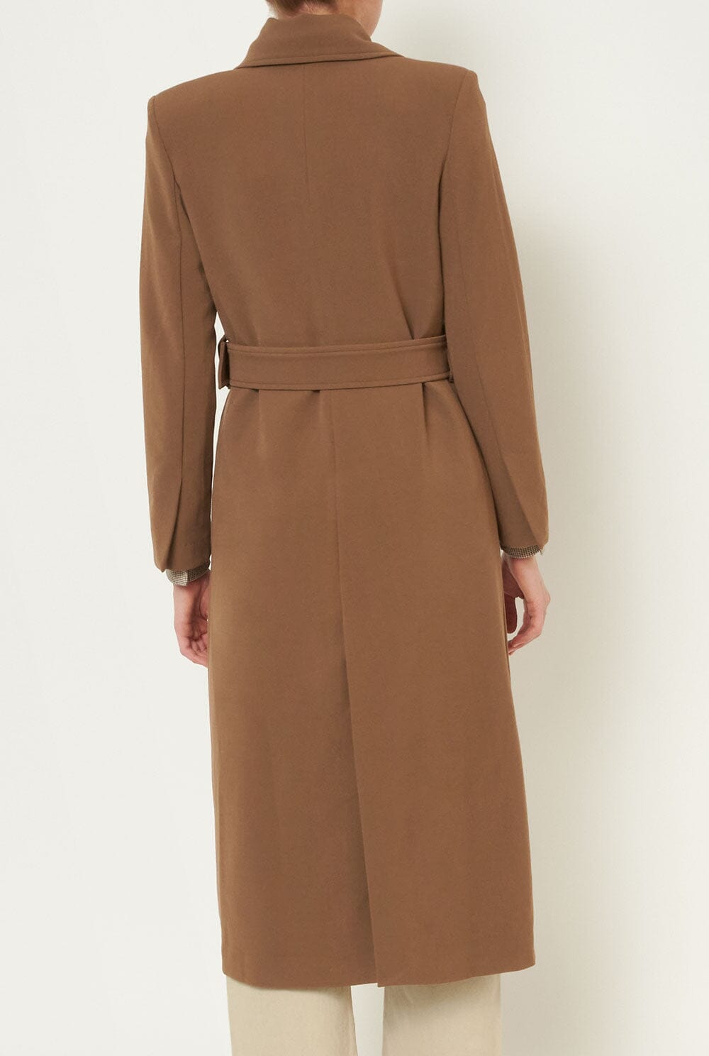 Mariana Brown Coats Julise Magon