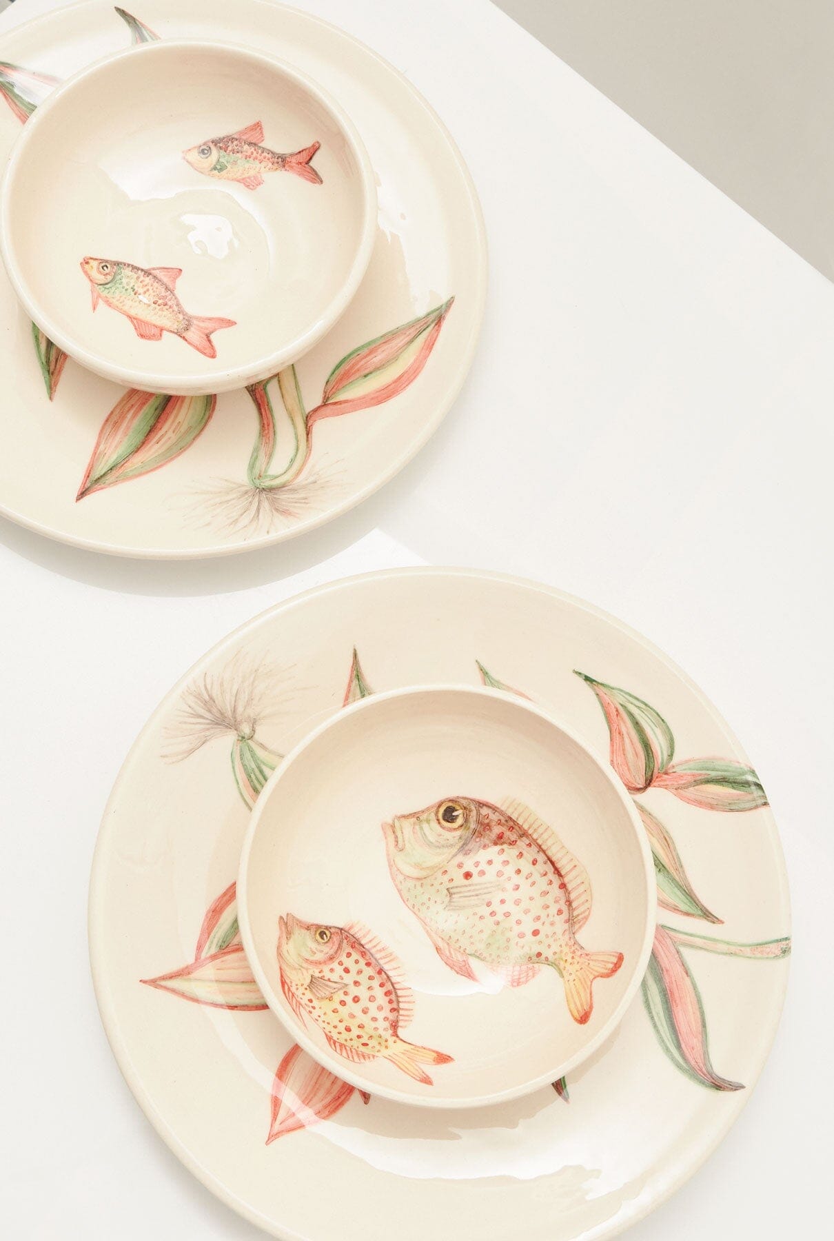Maritime Crockery. (set for 6 persons) Tableware Nuria Blanco