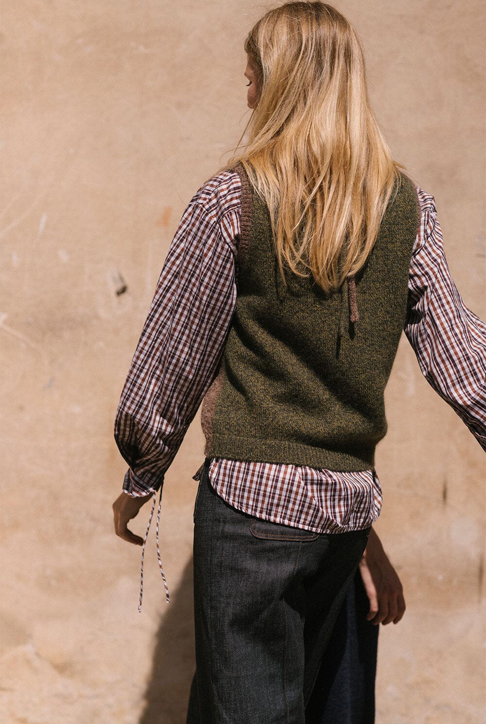 Mumu vest - Bicolor Vests Laia Alen