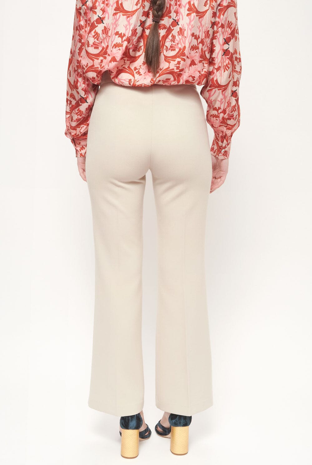 Napoles White Trousers Trousers Devota & Lomba Prêt-à-porter