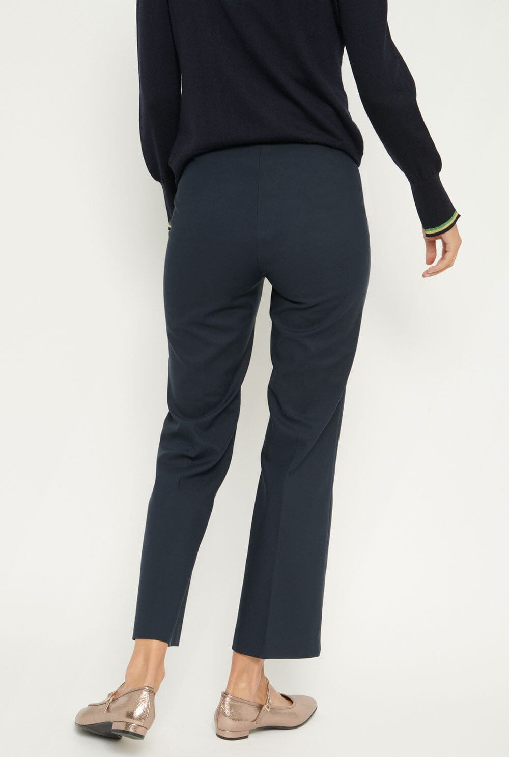 Pantalon Mayo navy Trousers Devota & Lomba Prêt-à-porter