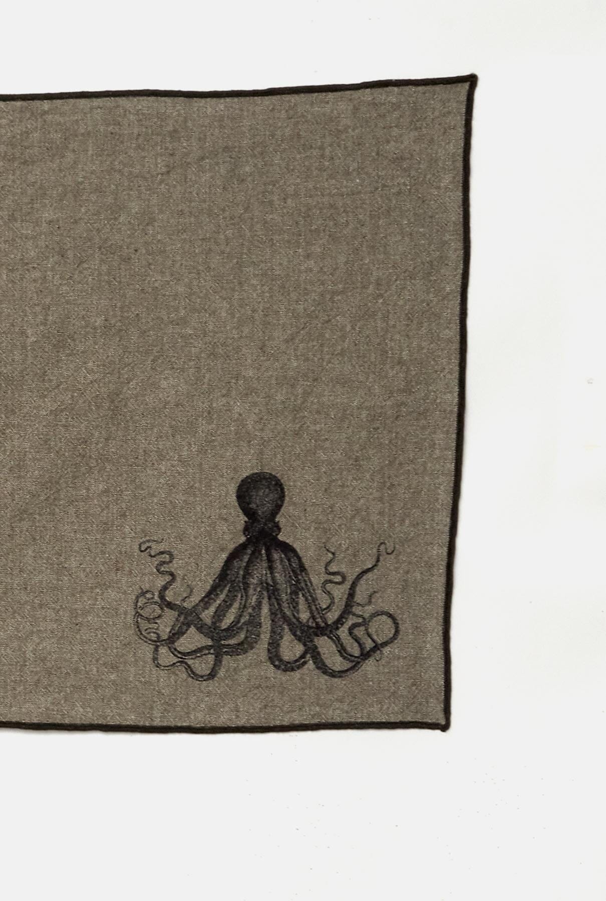 Par de individuales y servilletas splash pulpo Tableware Cantabrico Living