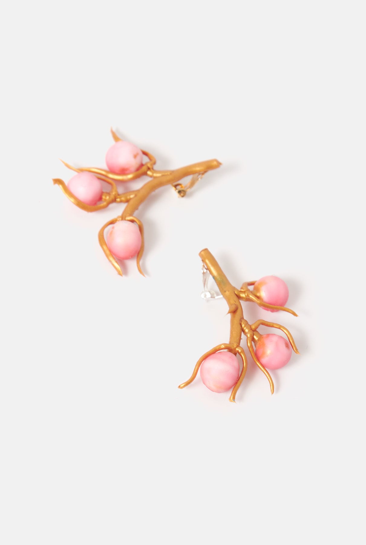 Pendiente Laura Frutos Rosa Earrings Joaquin Blanco