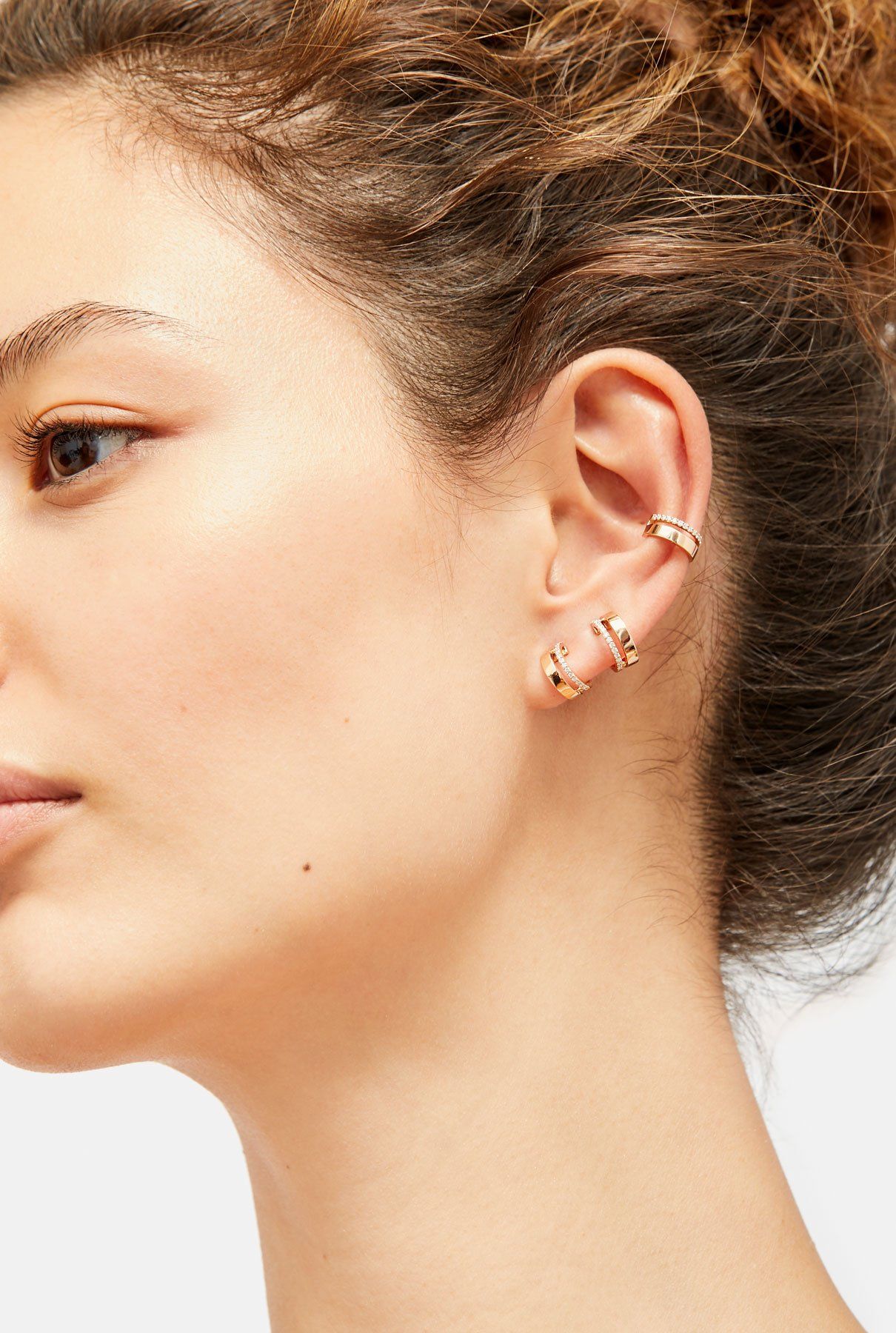 PIERCING ÁL DI LÀ Earrings Gold & Roses