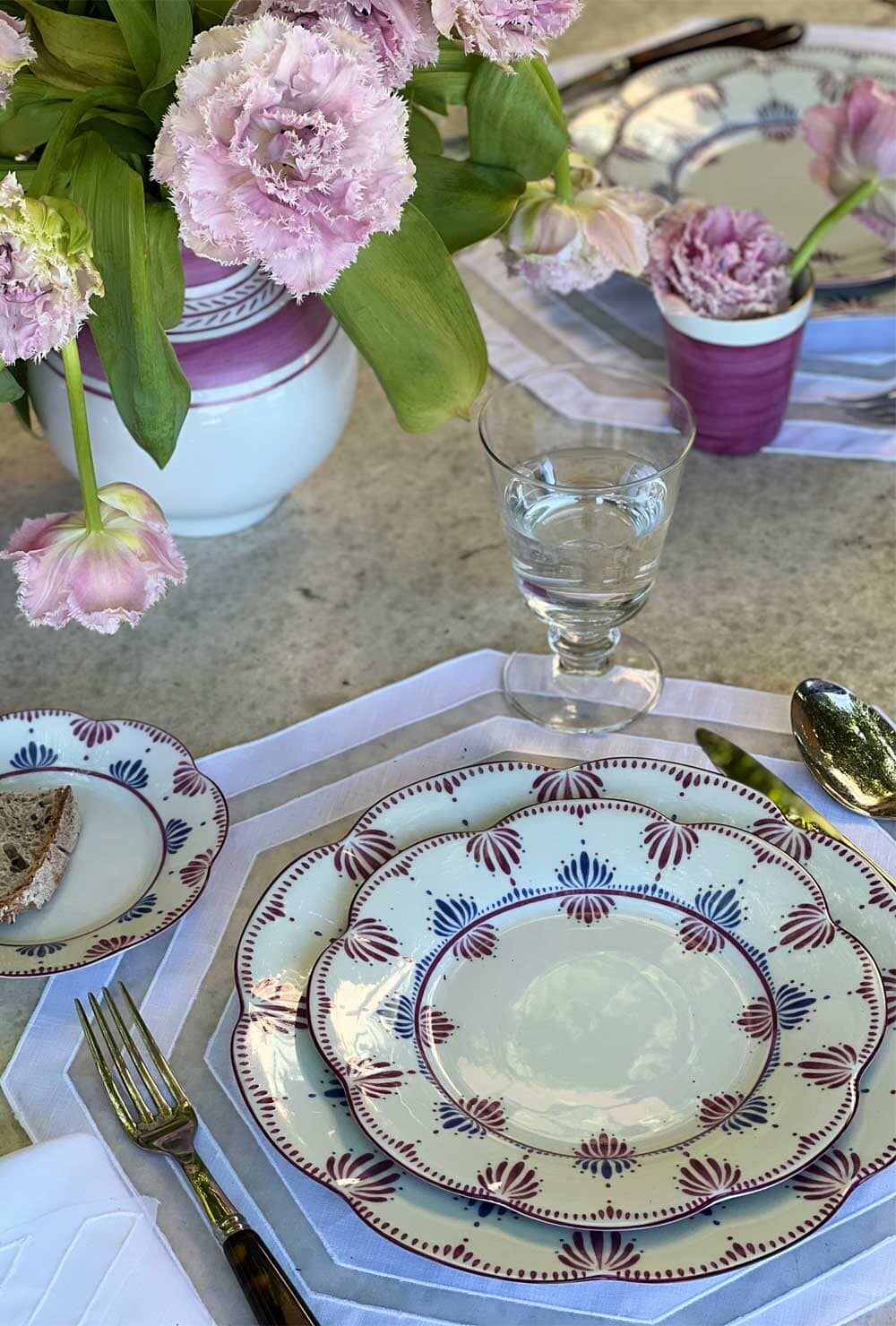 Plato de pan Jaipur- 6 units Tableware Molecot