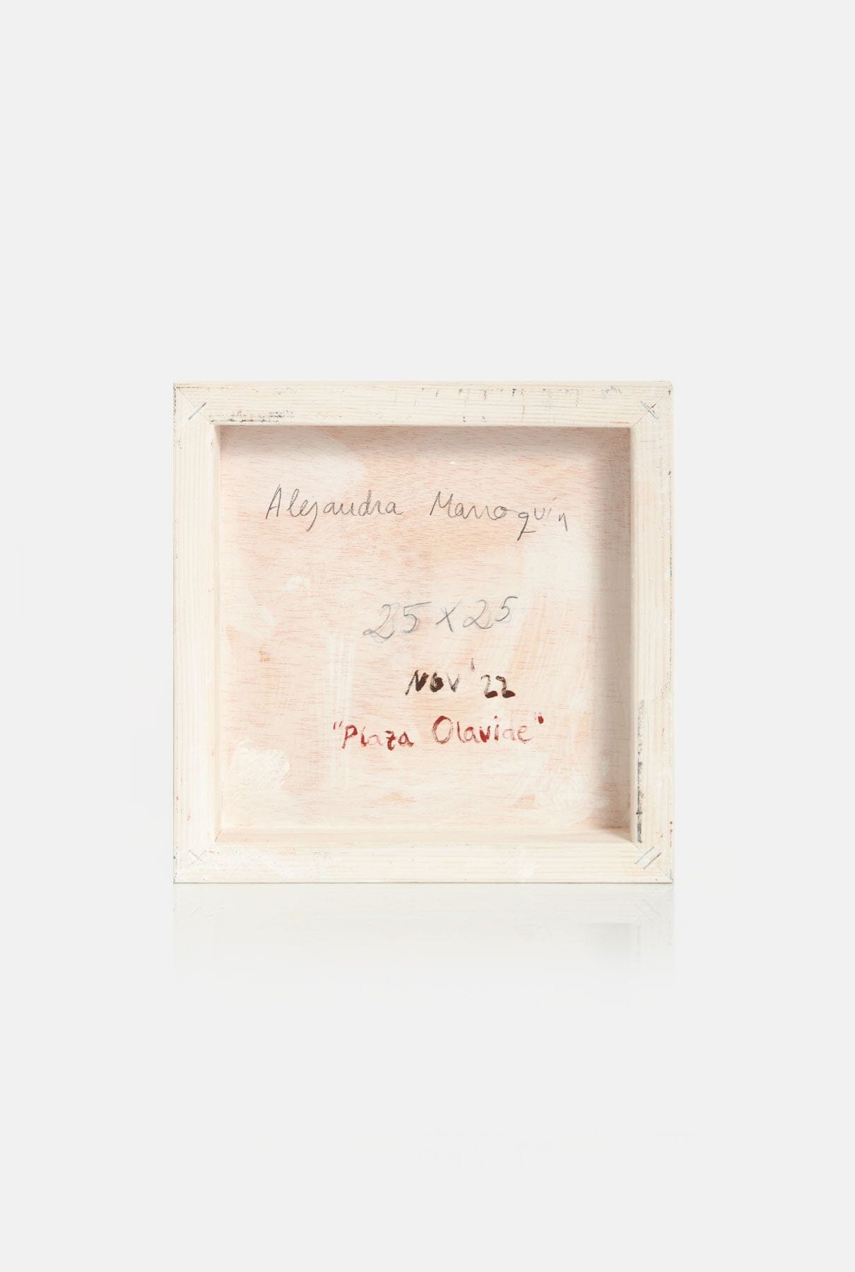 Plaza Olavide Paintings Alejandra Marroquín