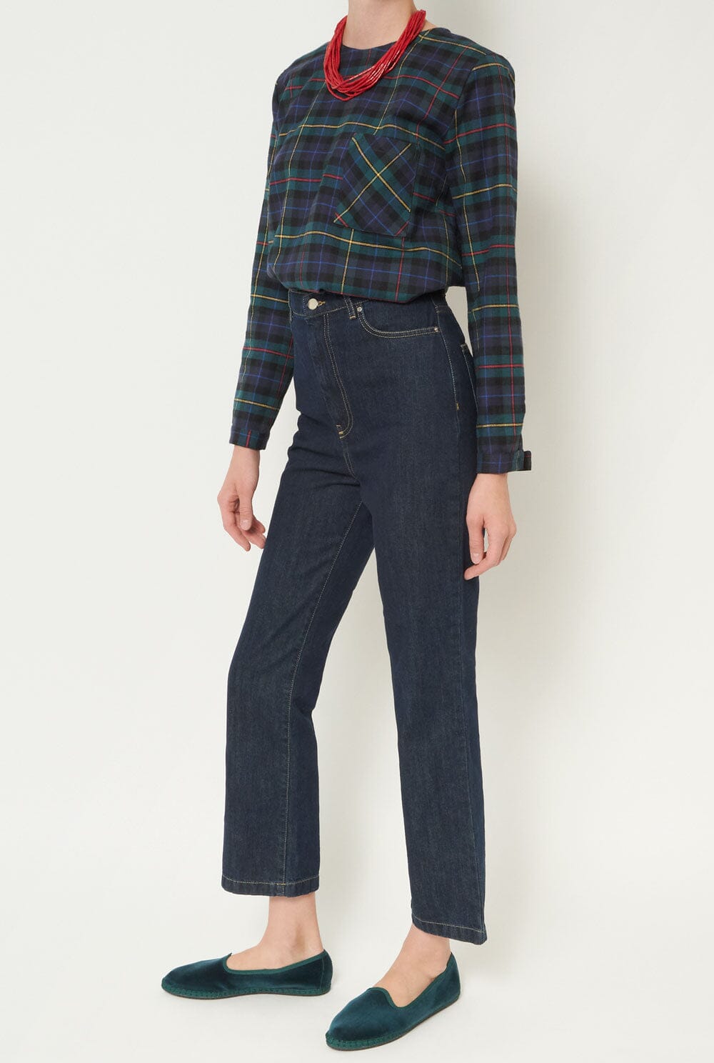 Radis Indigo Trousers Trousers Kolonaki