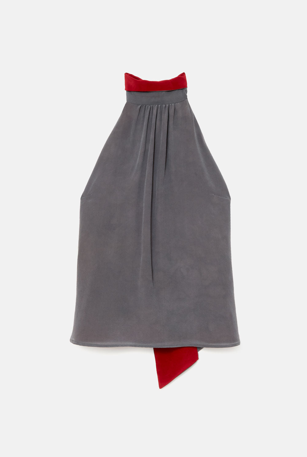 Reversible Halter Grey-Red Top T-Shirts & tops Atelier Aletheia