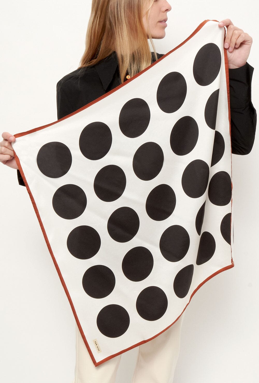 Rita Scarf white Foulards & Scarves Van Hise