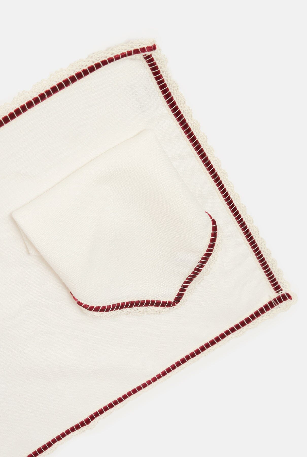 Servilleta terciopelo granate Tablewear ESPIGAS DE TRIGO