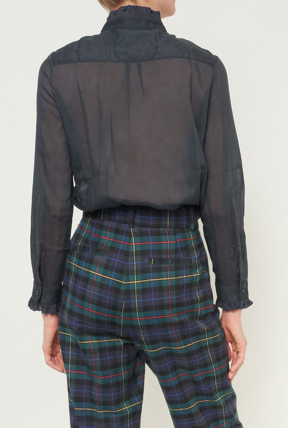 Sophie Navy Blouse Shirts & blouses Kolonaki