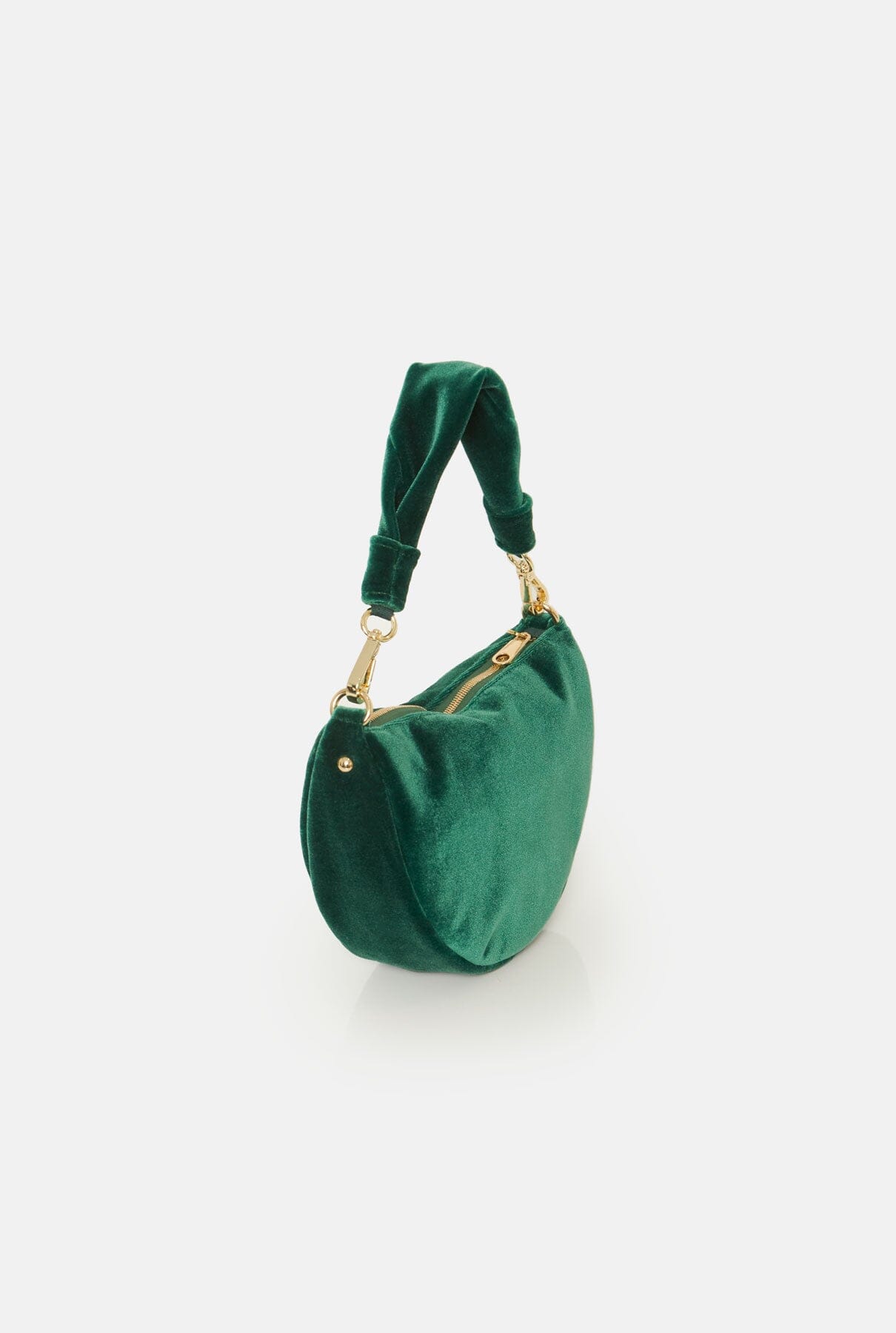 The Baby GONDOLA Bag VELVET - Color BOSQUE Mini bags The Bag Lab