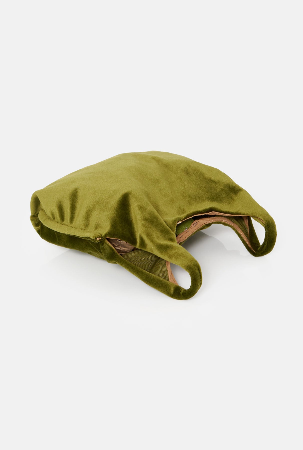 The baby julia bag new velvet olive green Mini bags The Bag Lab