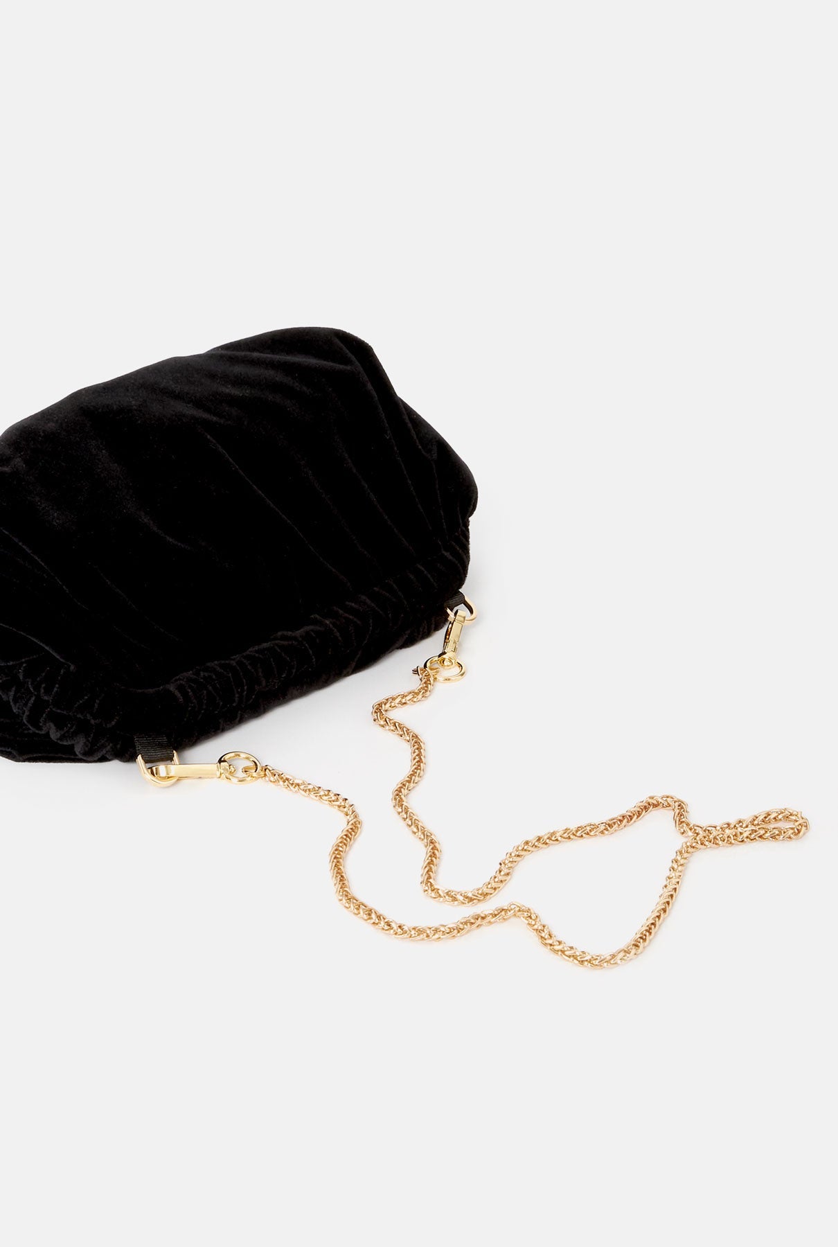 The mini Zumaia bag new velvet black Mini bags The Bag Lab