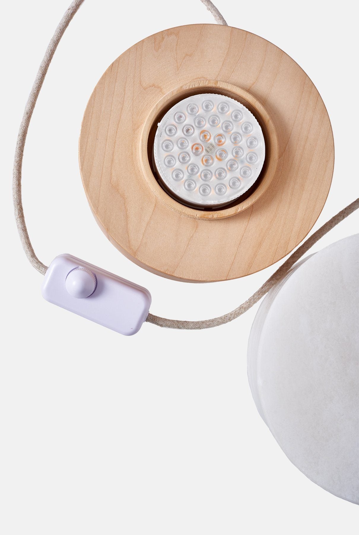 Tilo & Alabaster Lamp decorative art Siete Formas