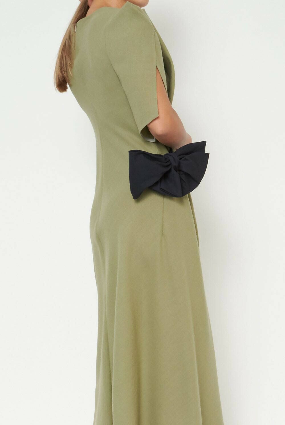 Vestido lazo con manga Kioto Dresses Devota & Lomba