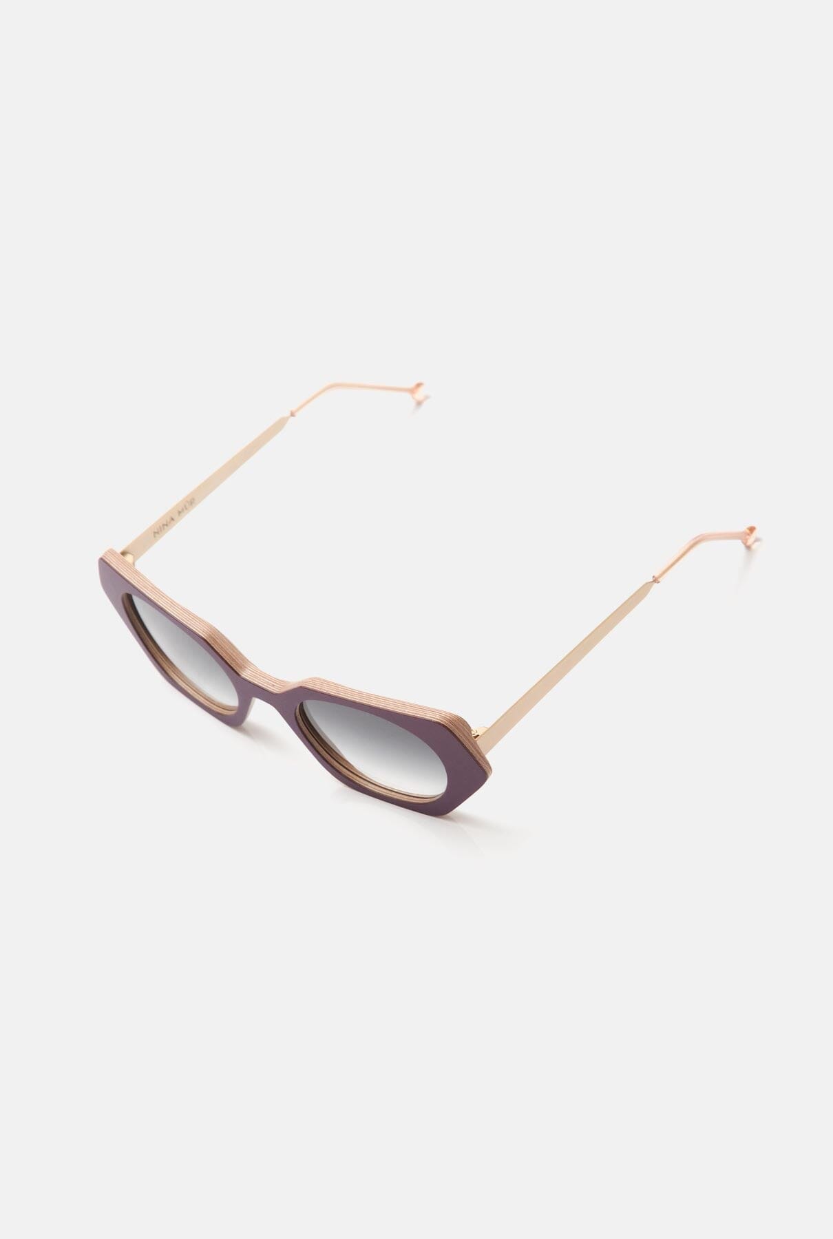 Zayda Deep Purple Sunglasses NINA MUR