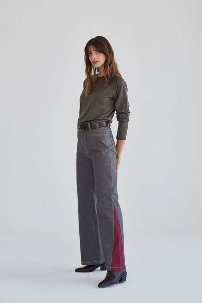 Pantalones vaqueros Alba 2.0 topo