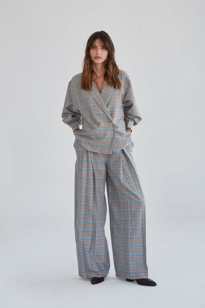 Pantalones Agustina cuadros
