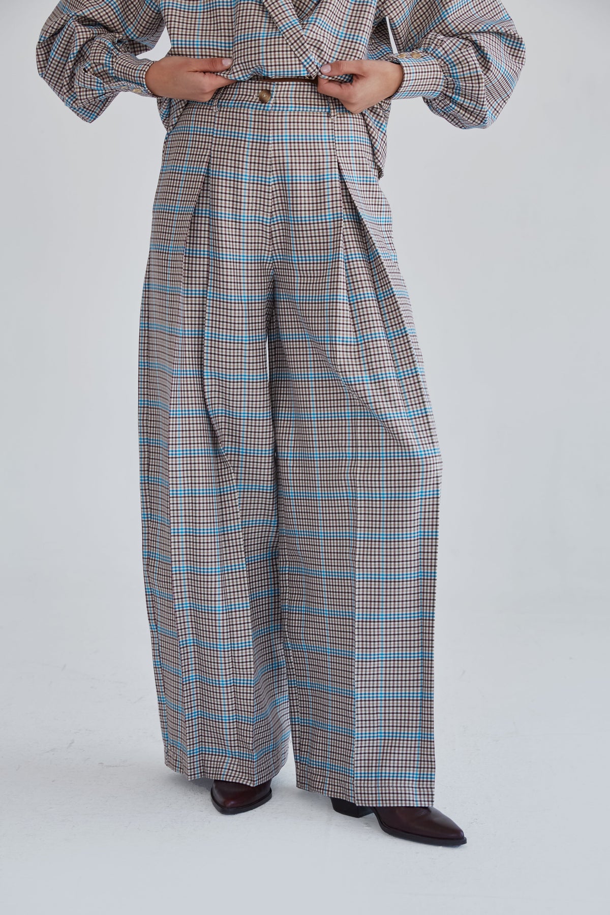 Pantalones Agustina cuadros