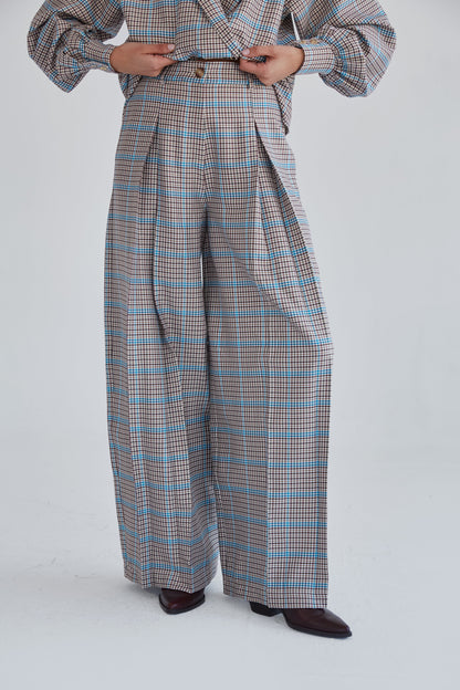 Pantalones Agustina cuadros