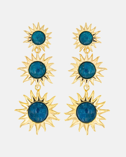 Pendientes Sol Fascinante Apatita