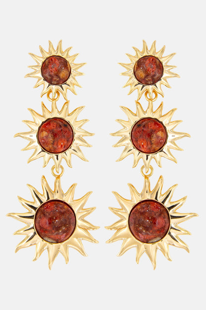 Colgantes Sol Fascinante Final Coral