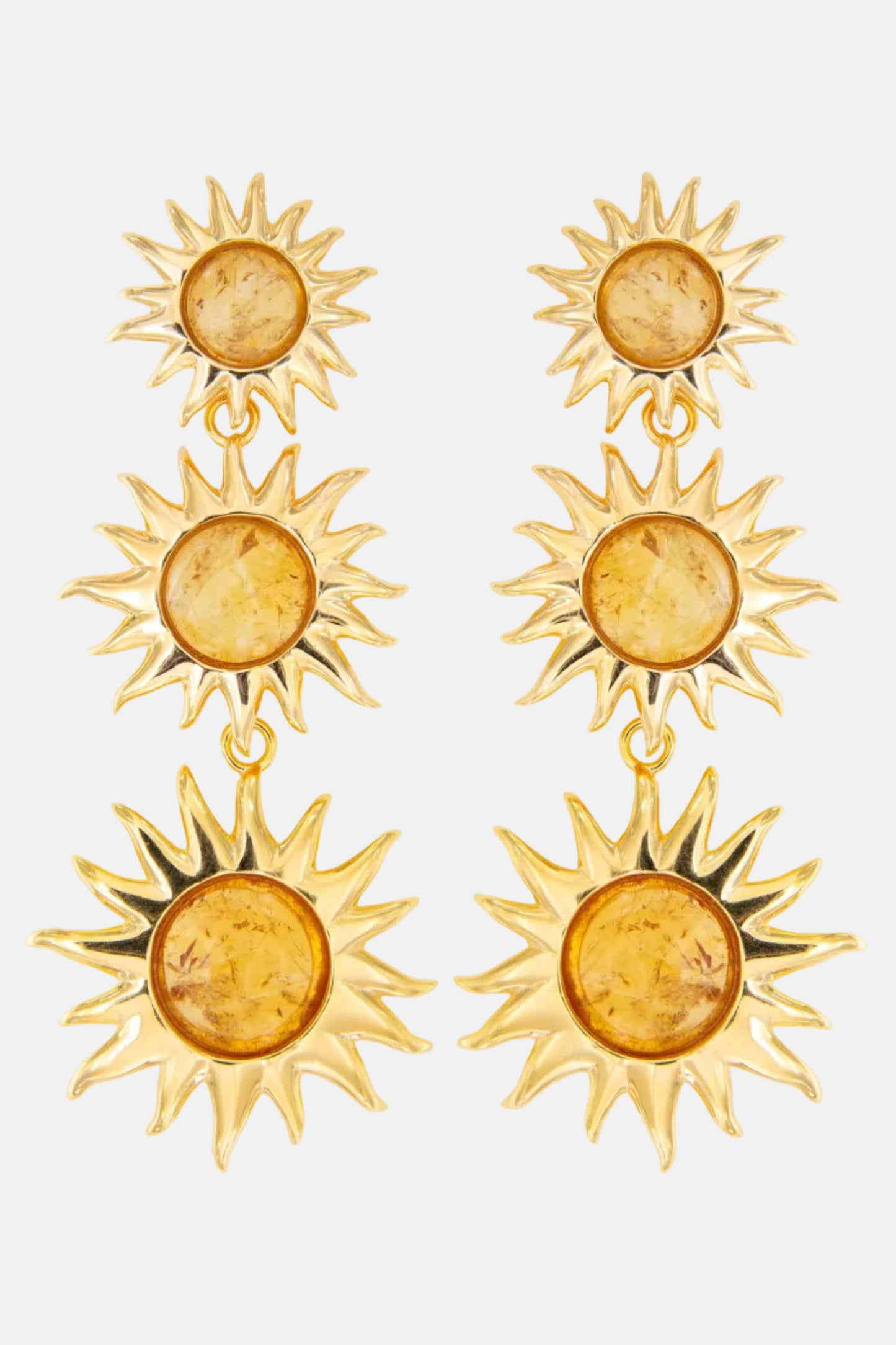Colgantes Sol Fascinante Intermedio Citrino