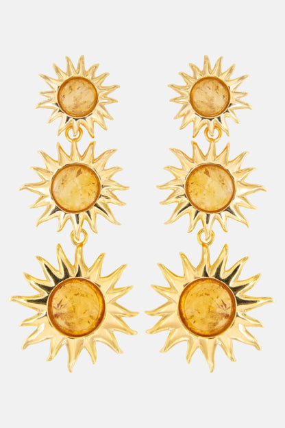 Colgantes Sol Fascinante Intermedio Citrino