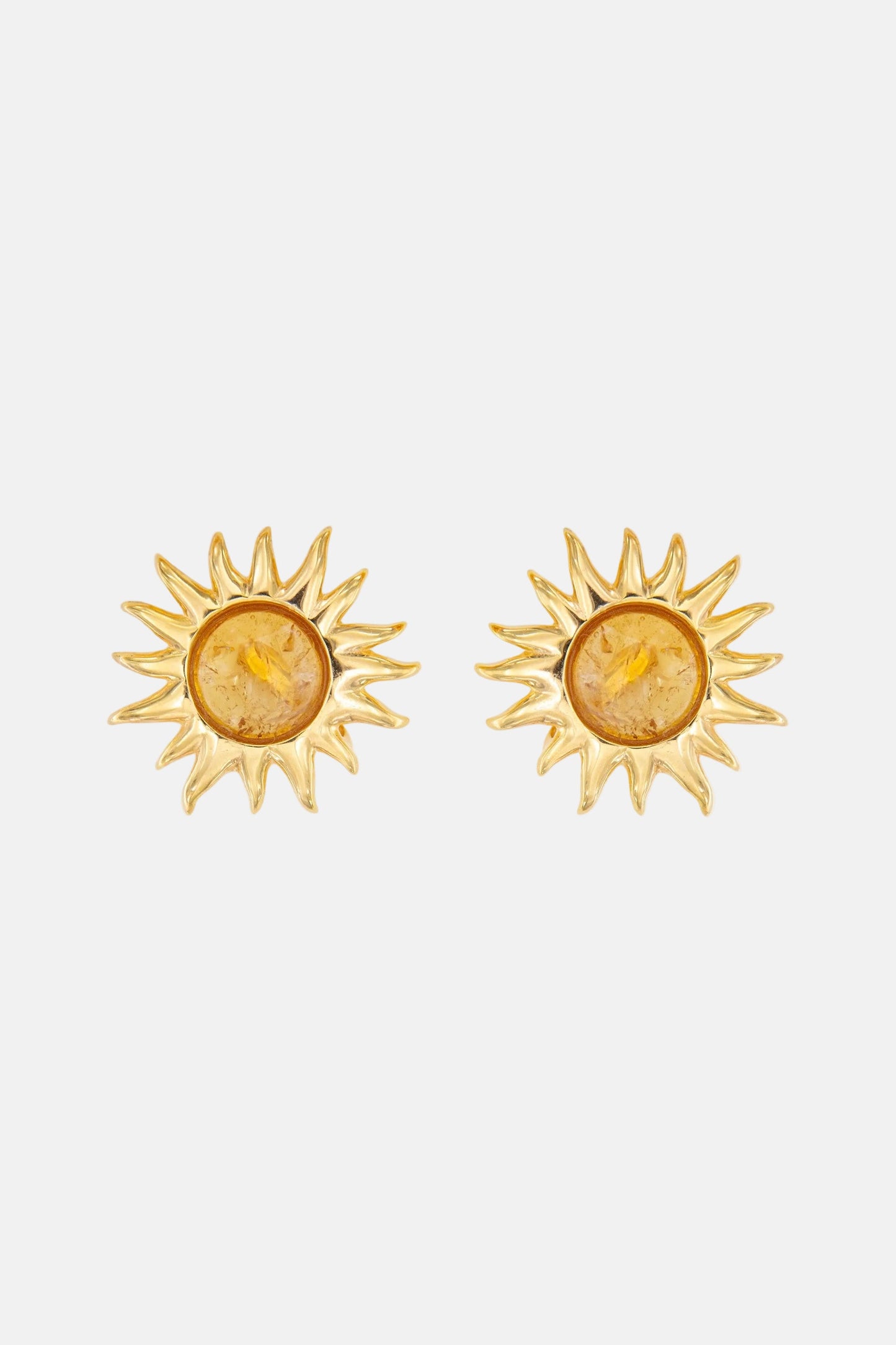 Pendientes Sol Fascinante Citrino
