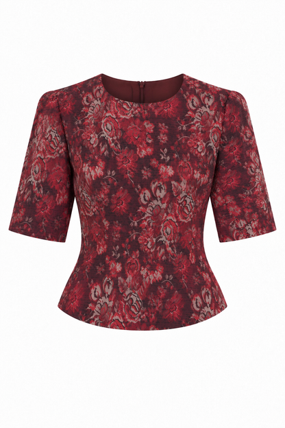 Colette Red Top