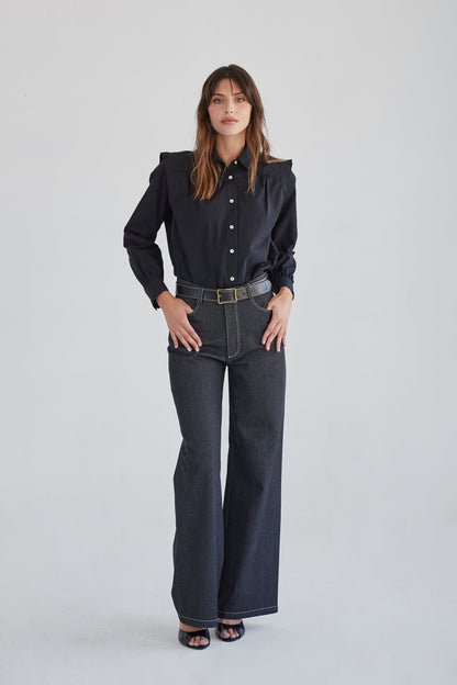 Camisa Marieta Negro