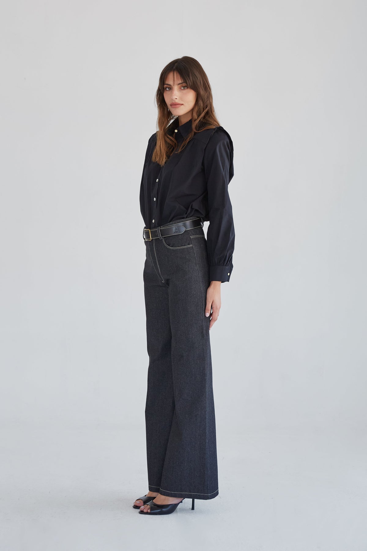 Camisa Marieta Negro
