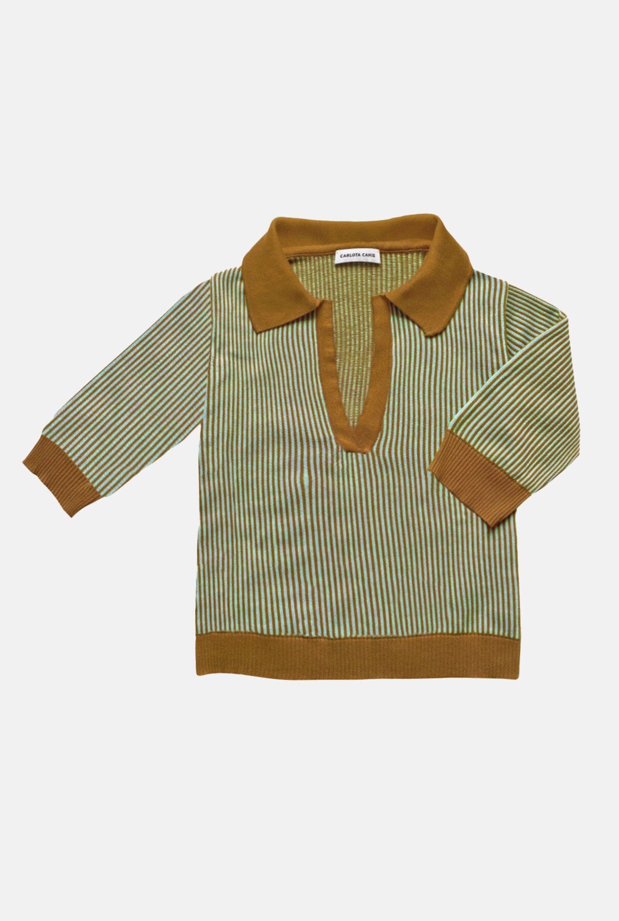 70's Polo Brown T-Shirts & tops Carlota Cahis 