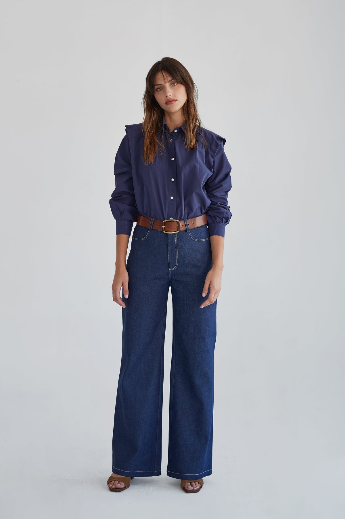 Pantalón Eugenia marino