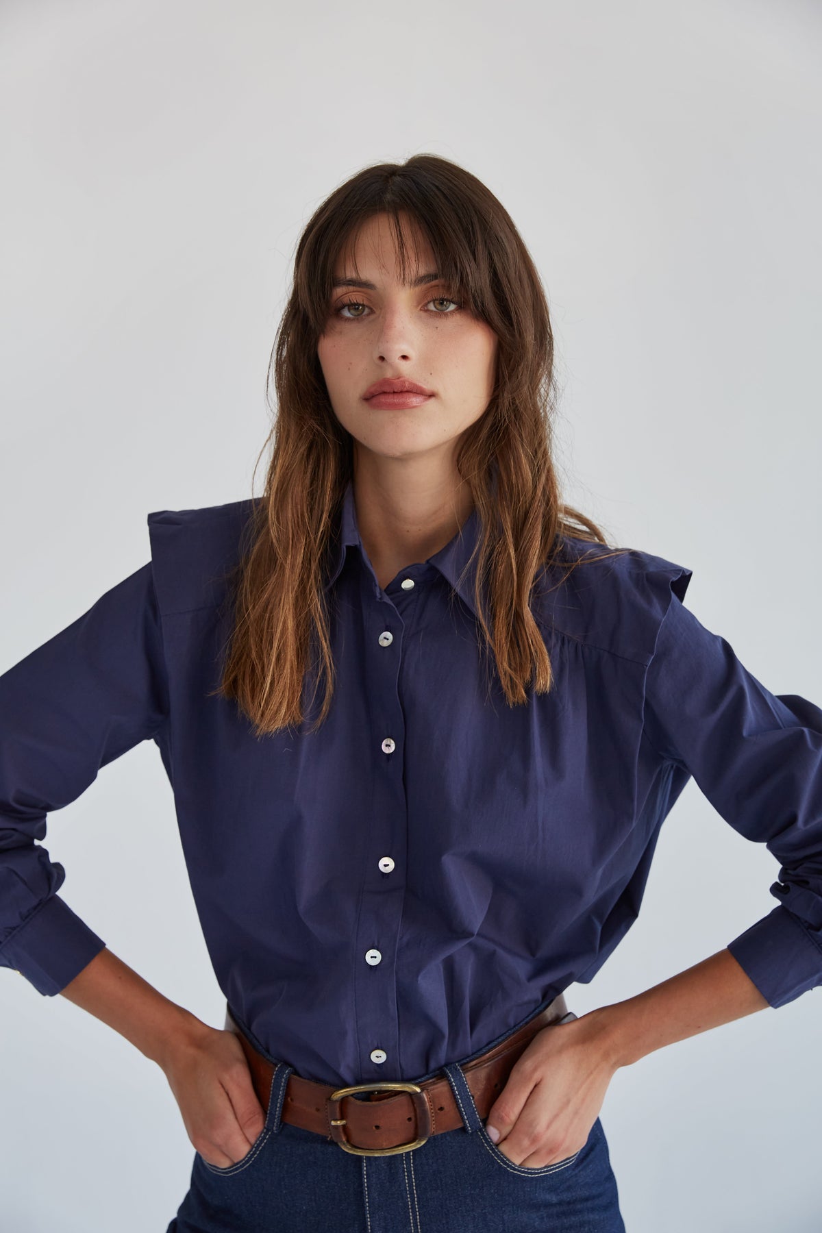 Camisa Marieta Marino